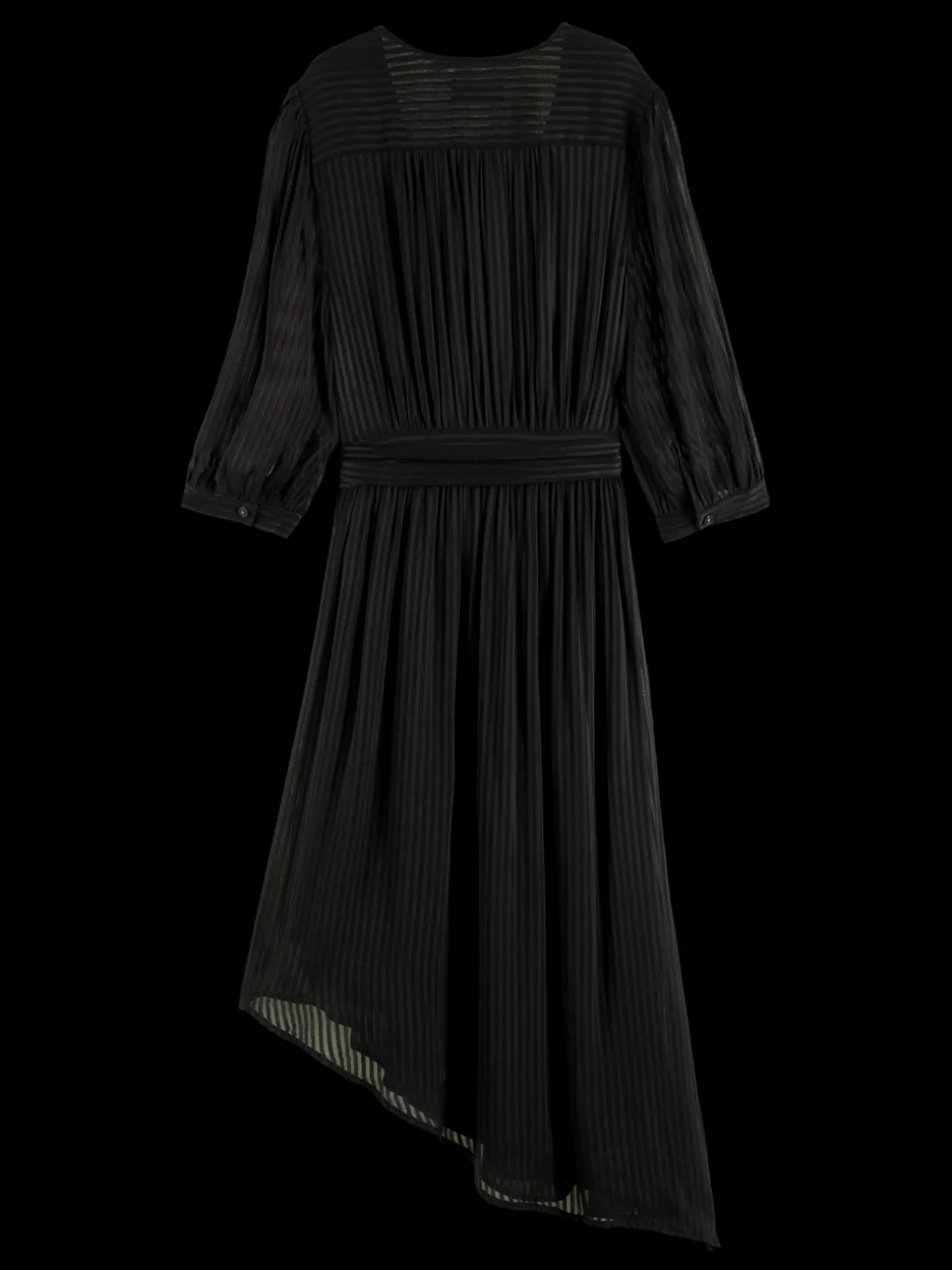 Asymmetric Wrap Dress