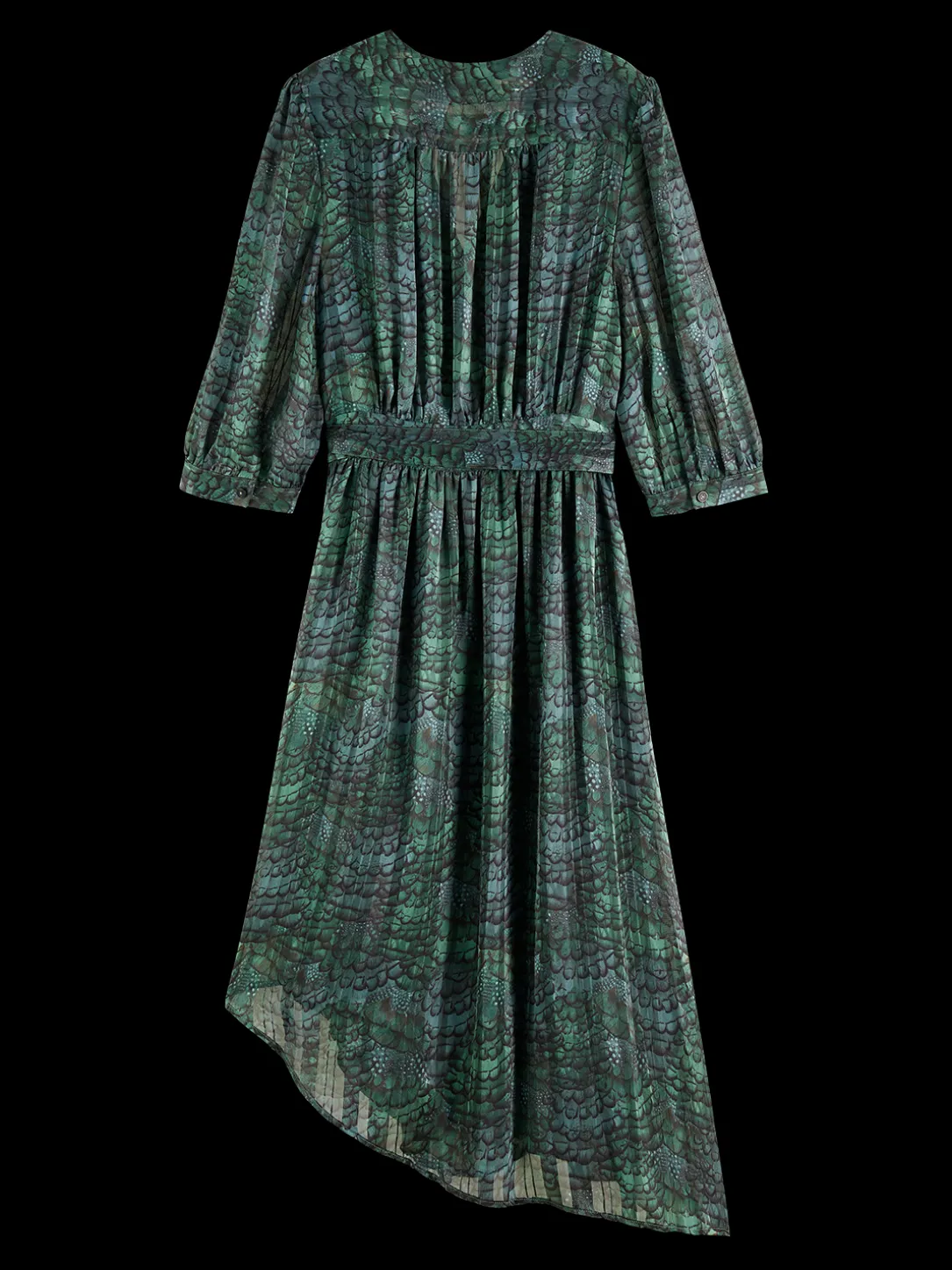 Asymmetric Wrap Dress