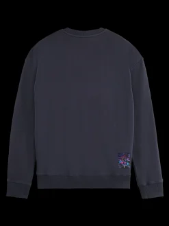 Block Texture Pocket Sweatshirt
