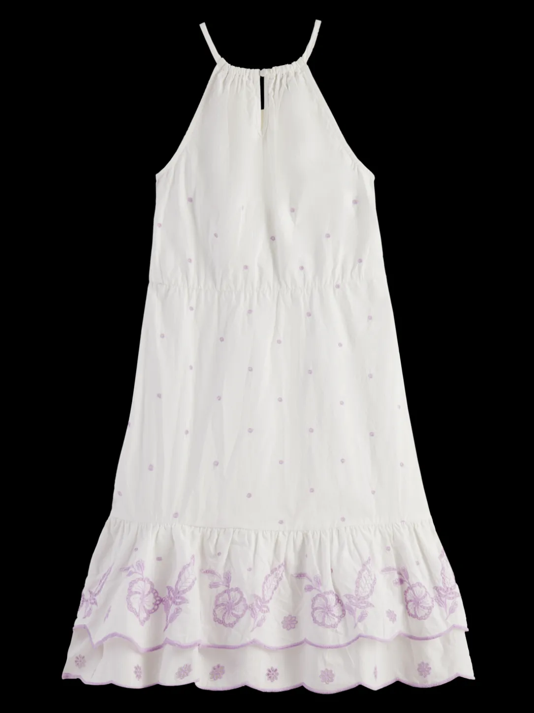 Broderie Anglaise Midi Dress