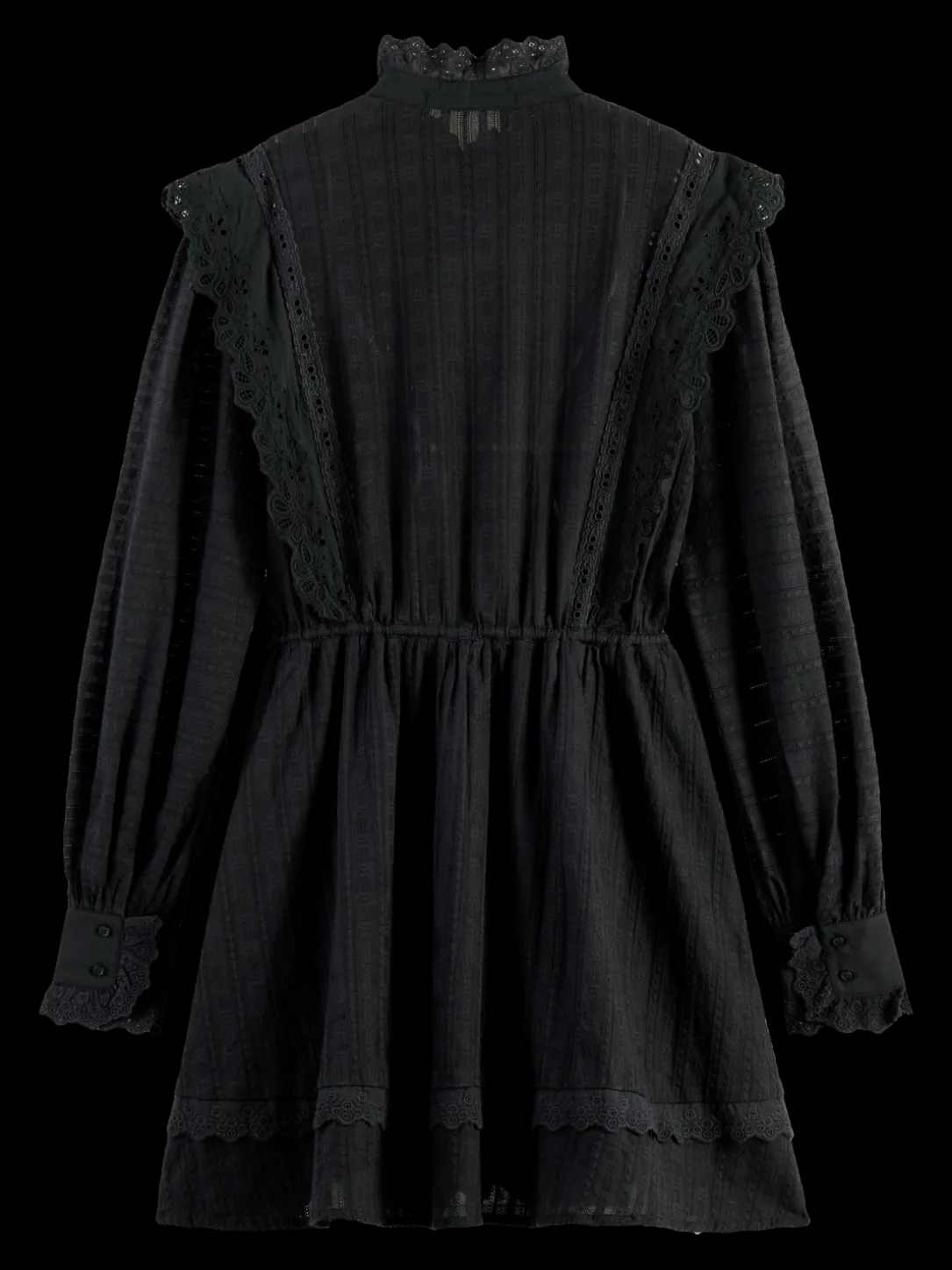 Broderie Anglaise Mini Organic Cotton Dress