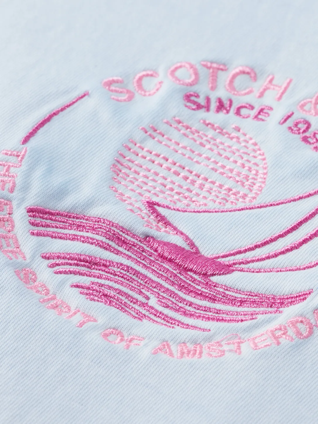 Cold-Dyed Artwork T-Shirt
