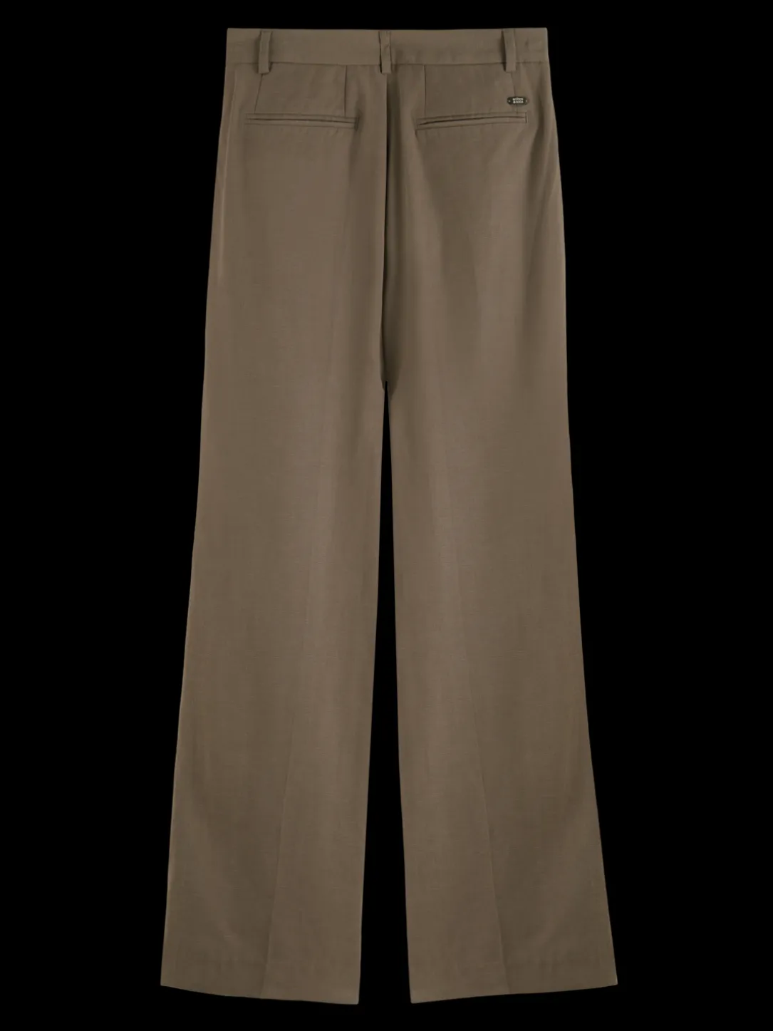 Drapey Mid-Rise Wide Leg Pant