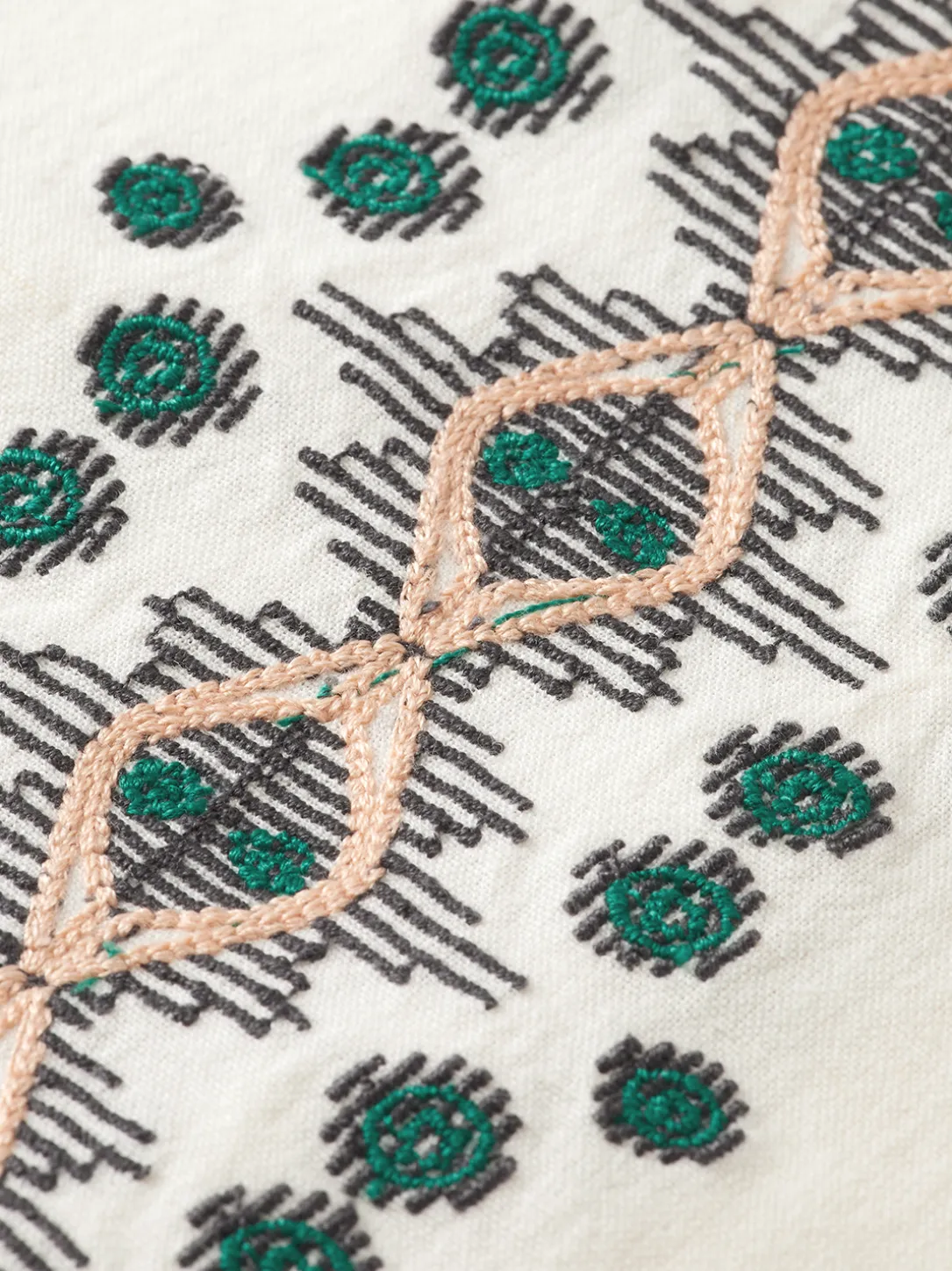 Embroidered Maxi Dress