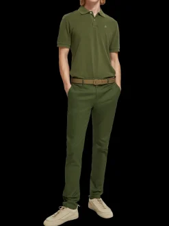 Essentials - Mott Super Slim-Fit Stretch Twill Chino