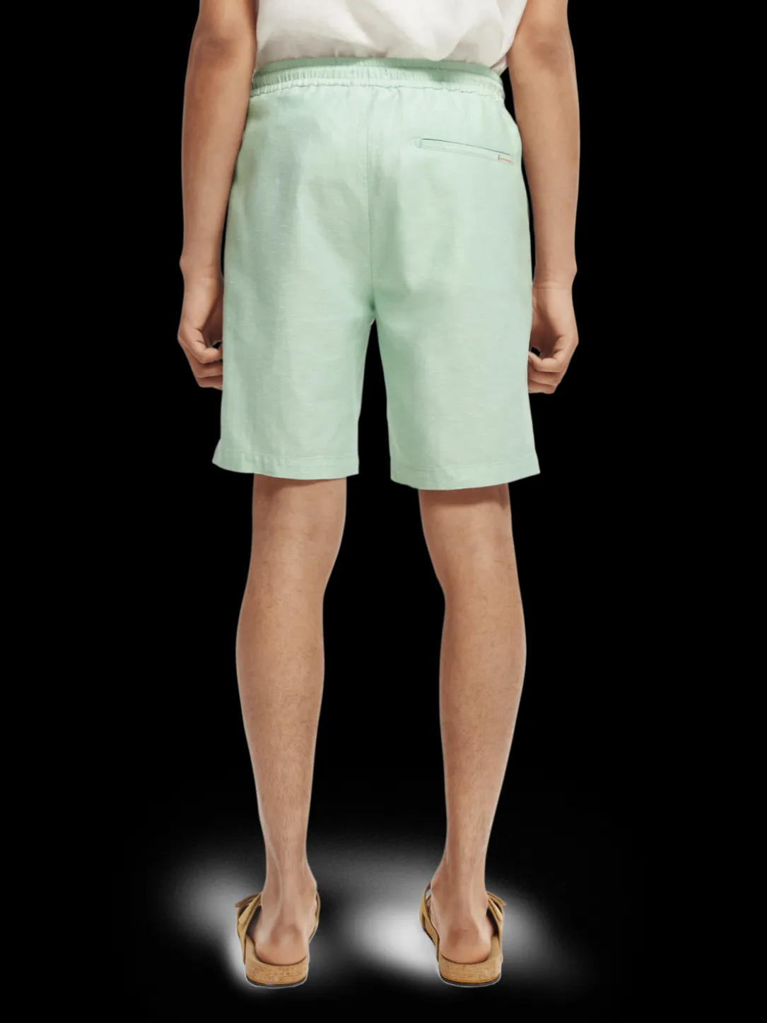 Fave Linen-Blend Beach Short