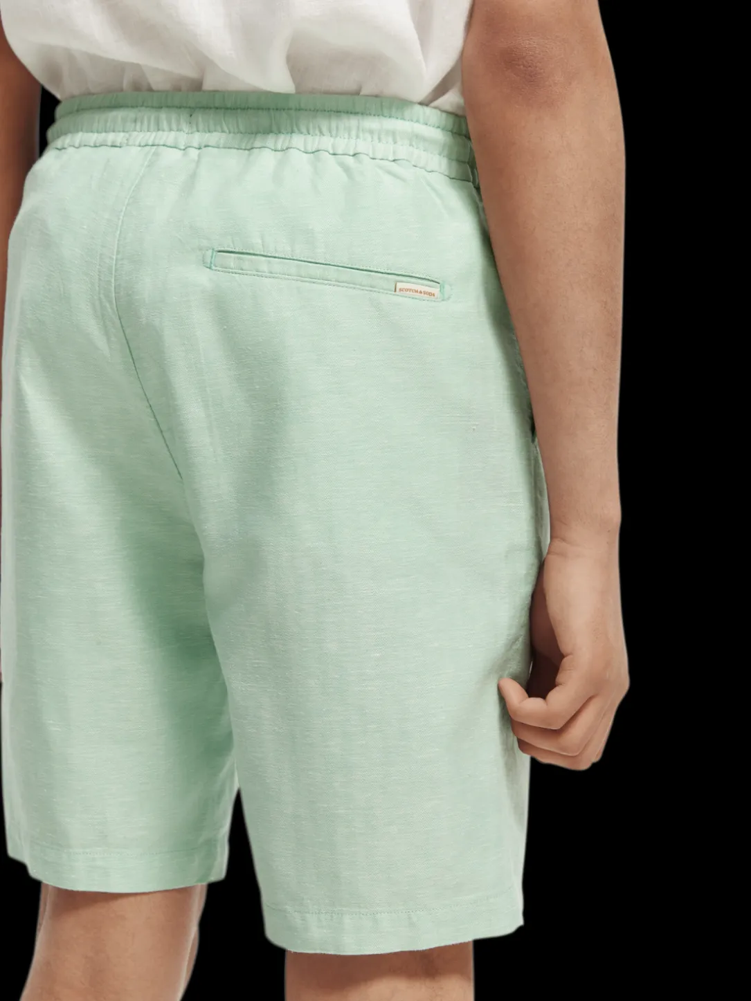 Fave Linen-Blend Beach Short