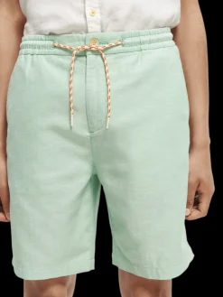 Fave Linen-Blend Beach Short