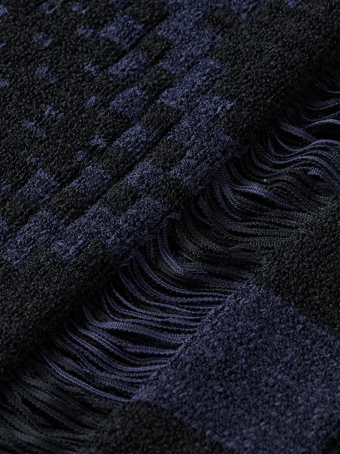 Fringe Hem Knitted Dress