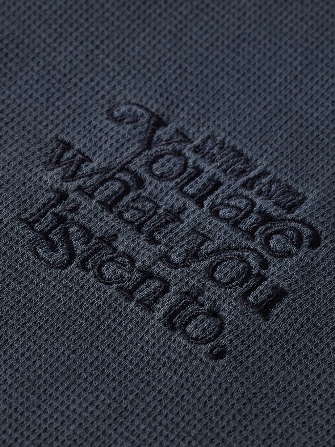 Garment Dye Jersey Polo