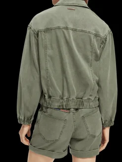 Garment-Dyed Utility Jacket