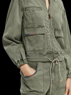 Garment-Dyed Utility Jacket