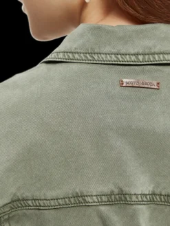 Garment-Dyed Utility Jacket