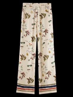 Gia Printed Wide Leg Pant