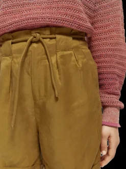High Rise Mini-Length Shorts