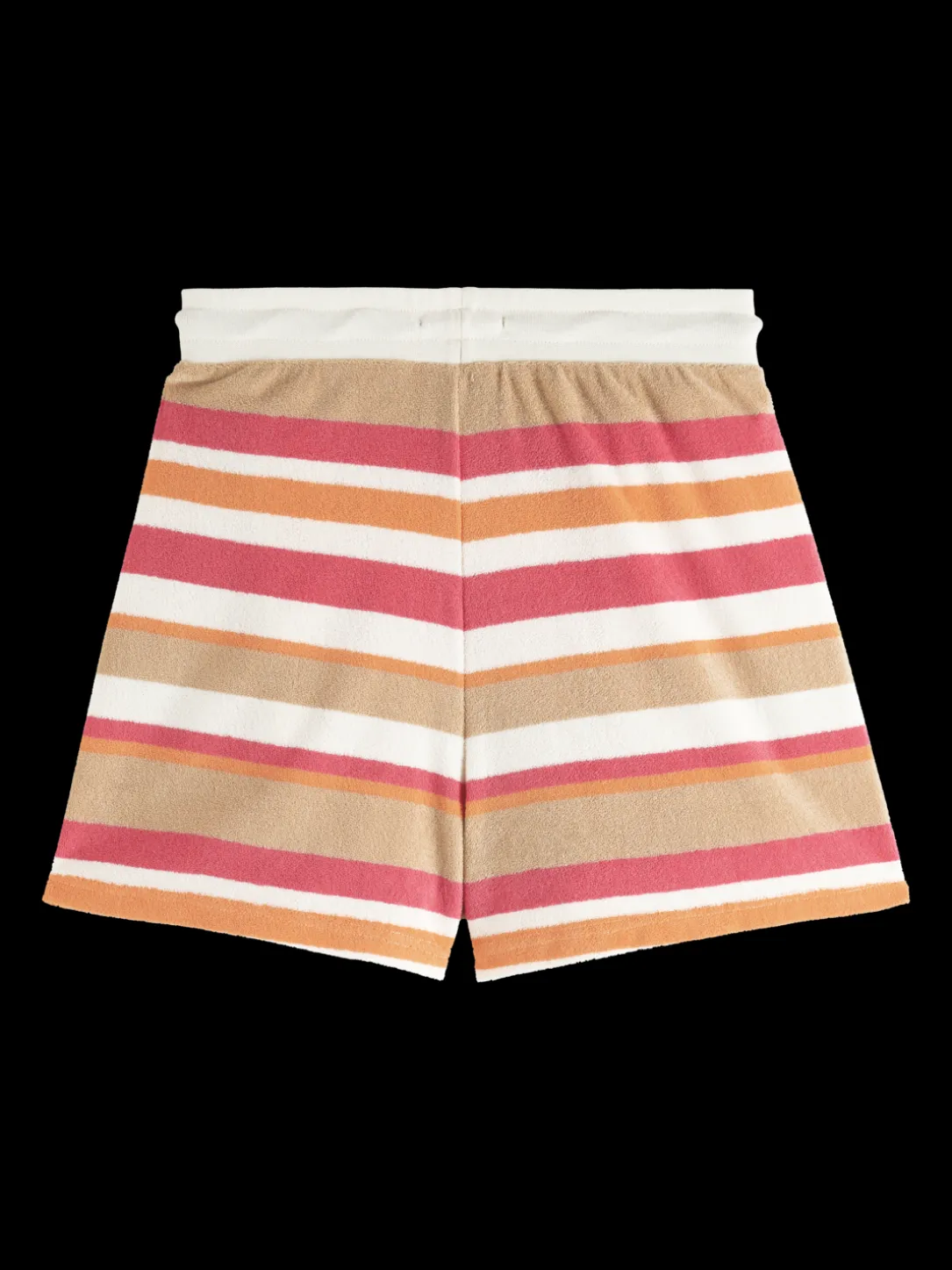 High-Rise Striped Shorts