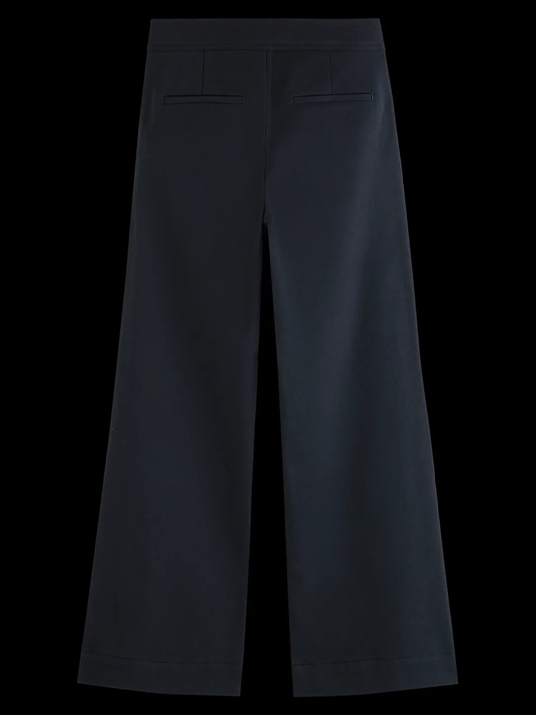 High-Rise Wide Leg Sailor Pants