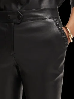 Leather Biker Pants