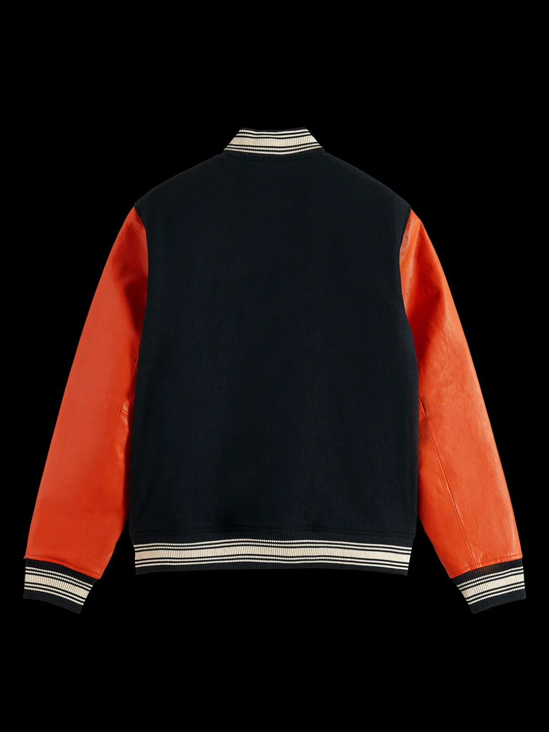Leather College Bomber