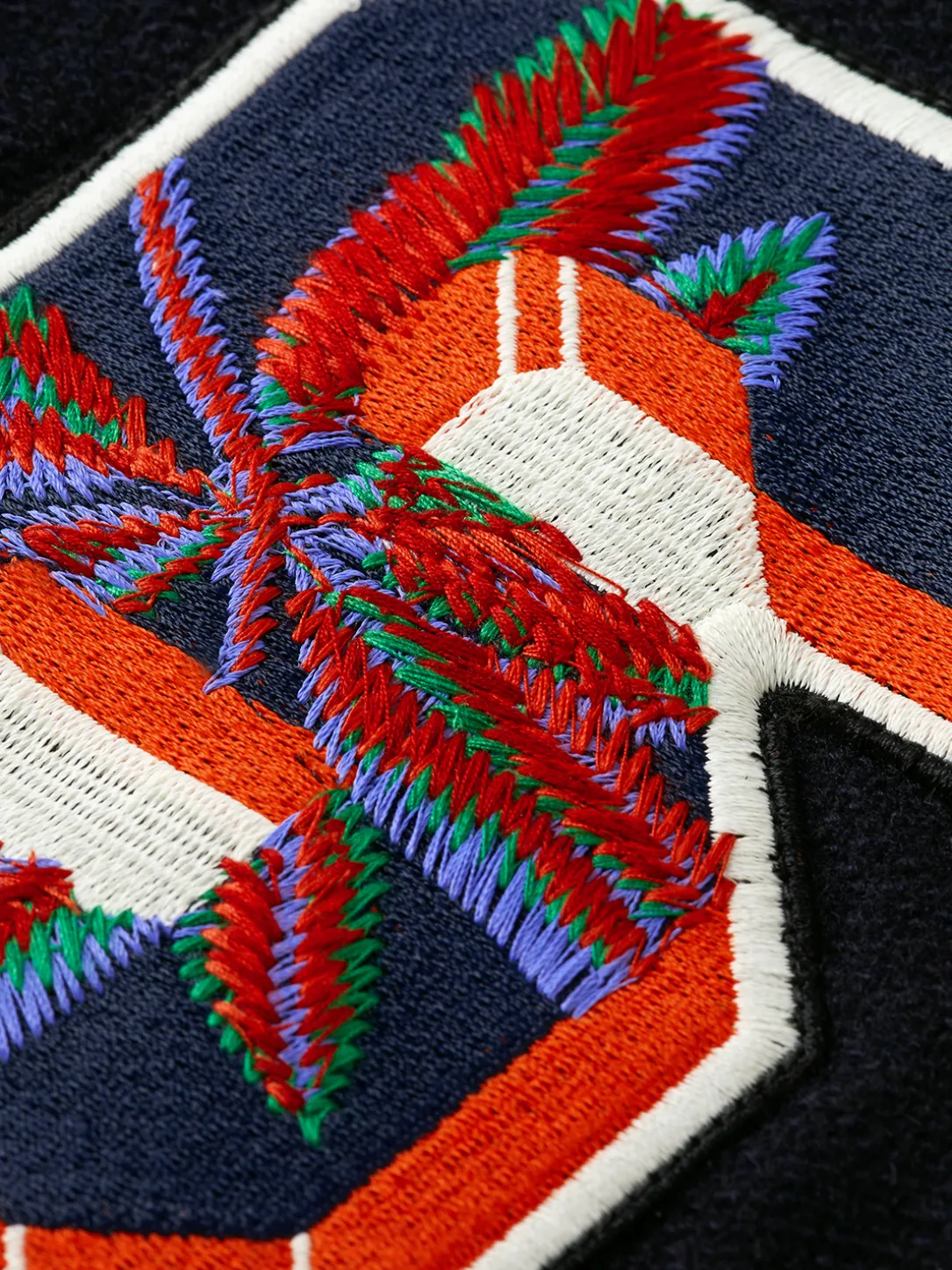Leather College Bomber