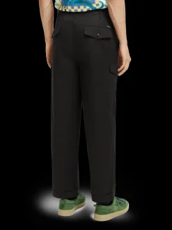 Lightweight Poplin Organic Cotton Cargo Trousers