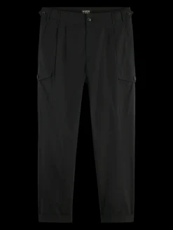 Lightweight Poplin Organic Cotton Cargo Trousers