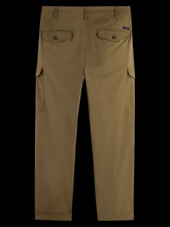 Lightweight Poplin Organic Cotton Cargo Trousers