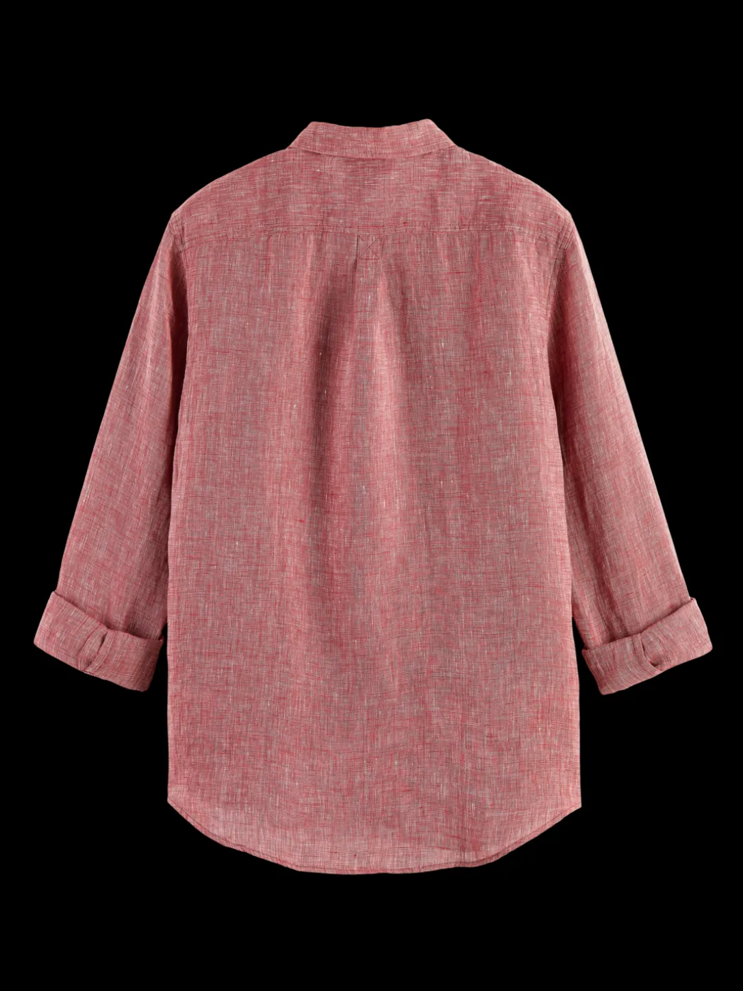 Linen Rolled-Sleeve Shirt