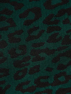 Maia Leopard Jacquard Jogger