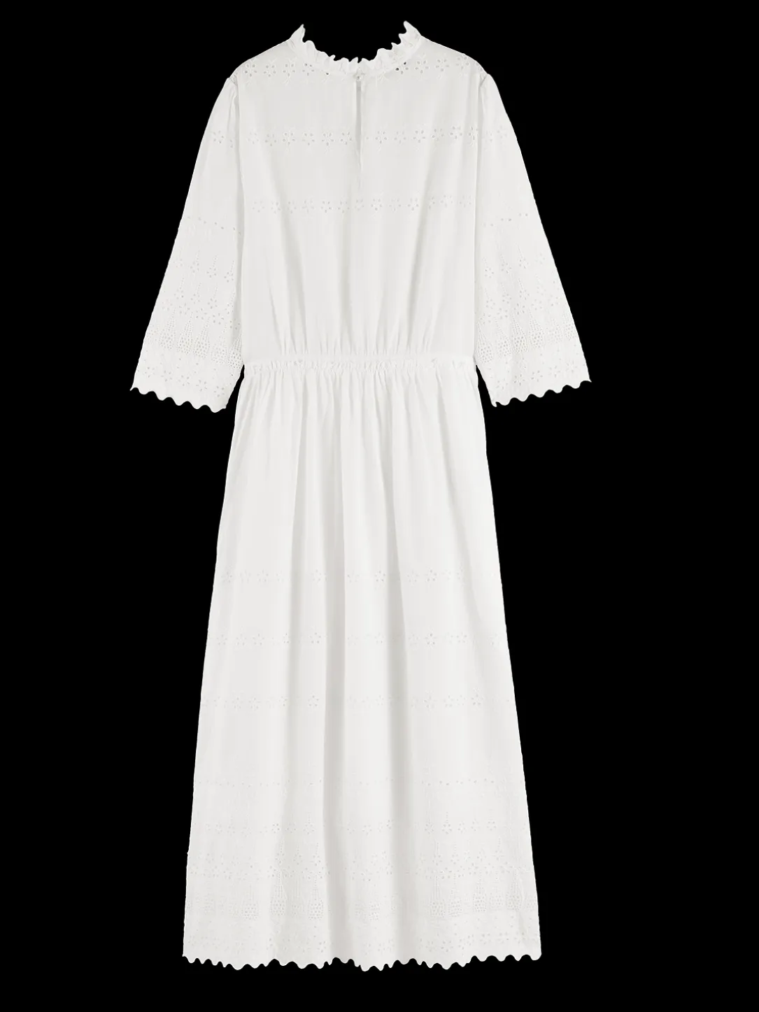Midi Broderie Dress