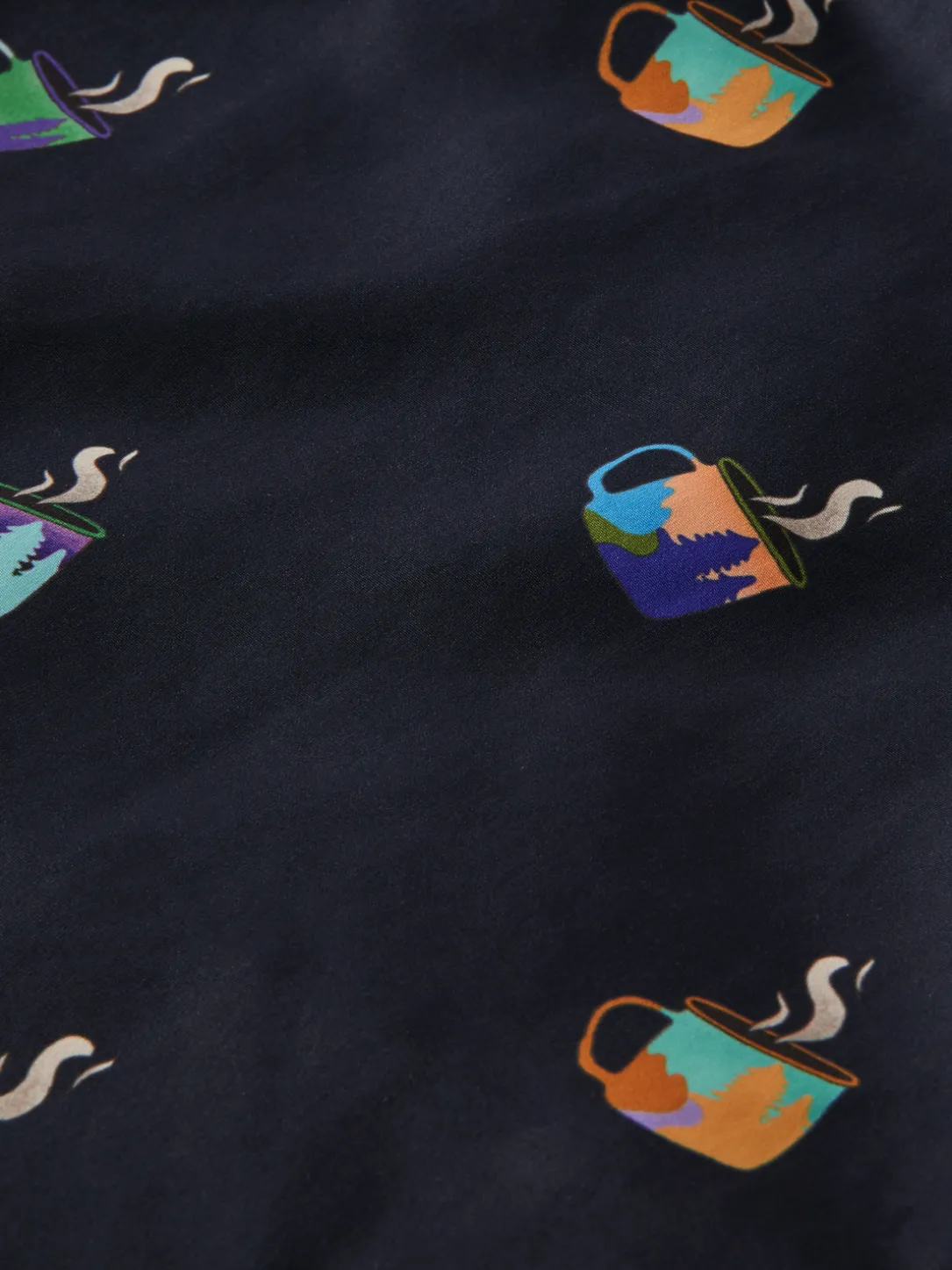 Mid-Length Printed Swim Short