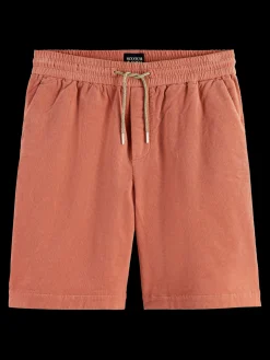 Organic Cotton Corduroy Jogger Shorts