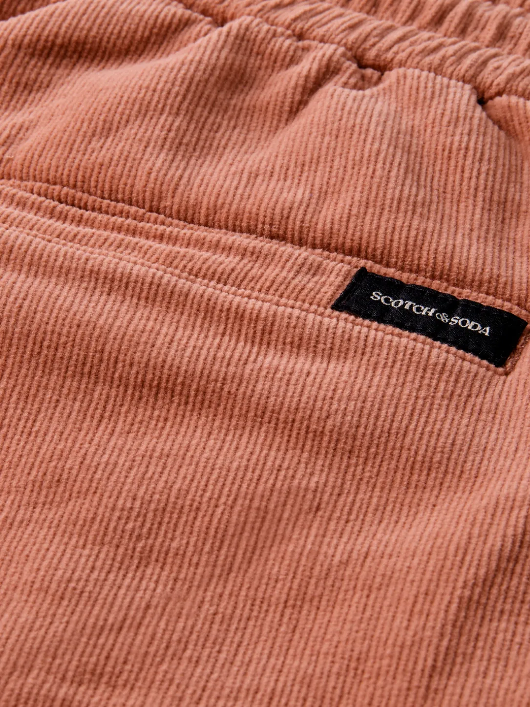 Organic Cotton Corduroy Jogger Shorts