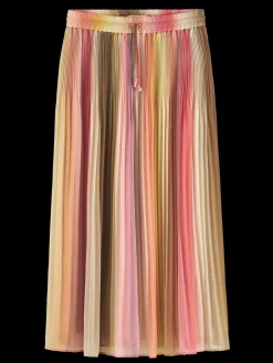 Pleated Midi Skirt