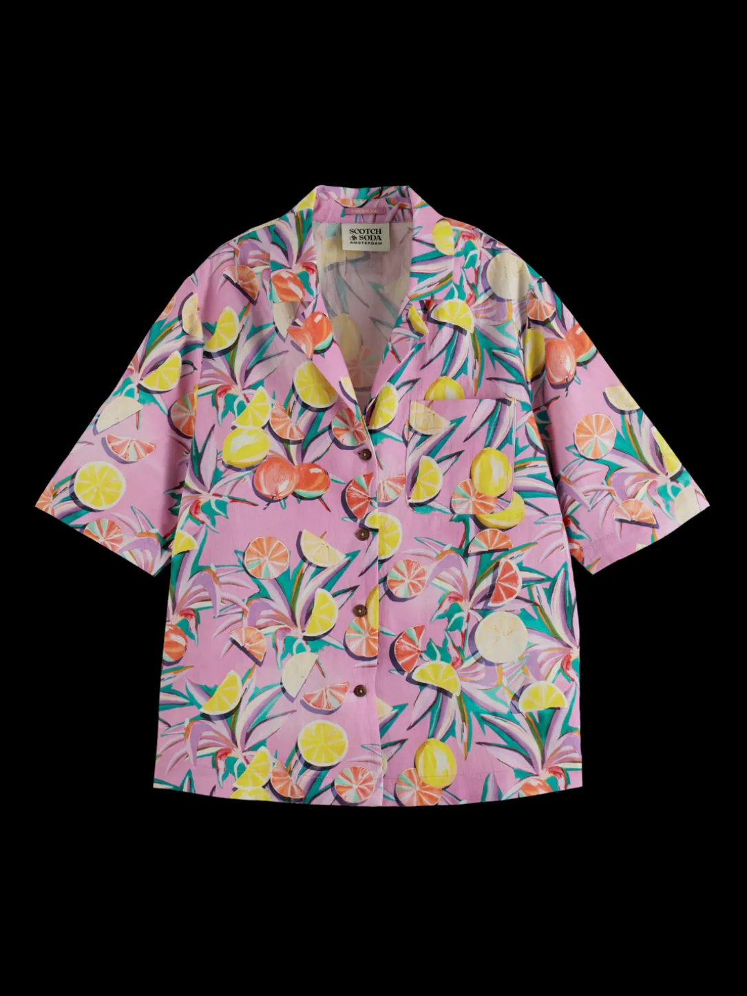 Printed Camp Shirt