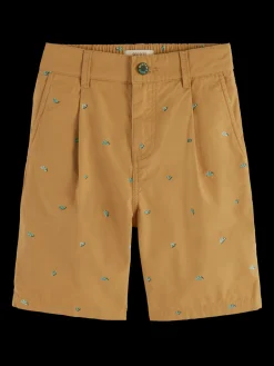 Printed Chino Shorts