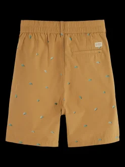 Printed Chino Shorts