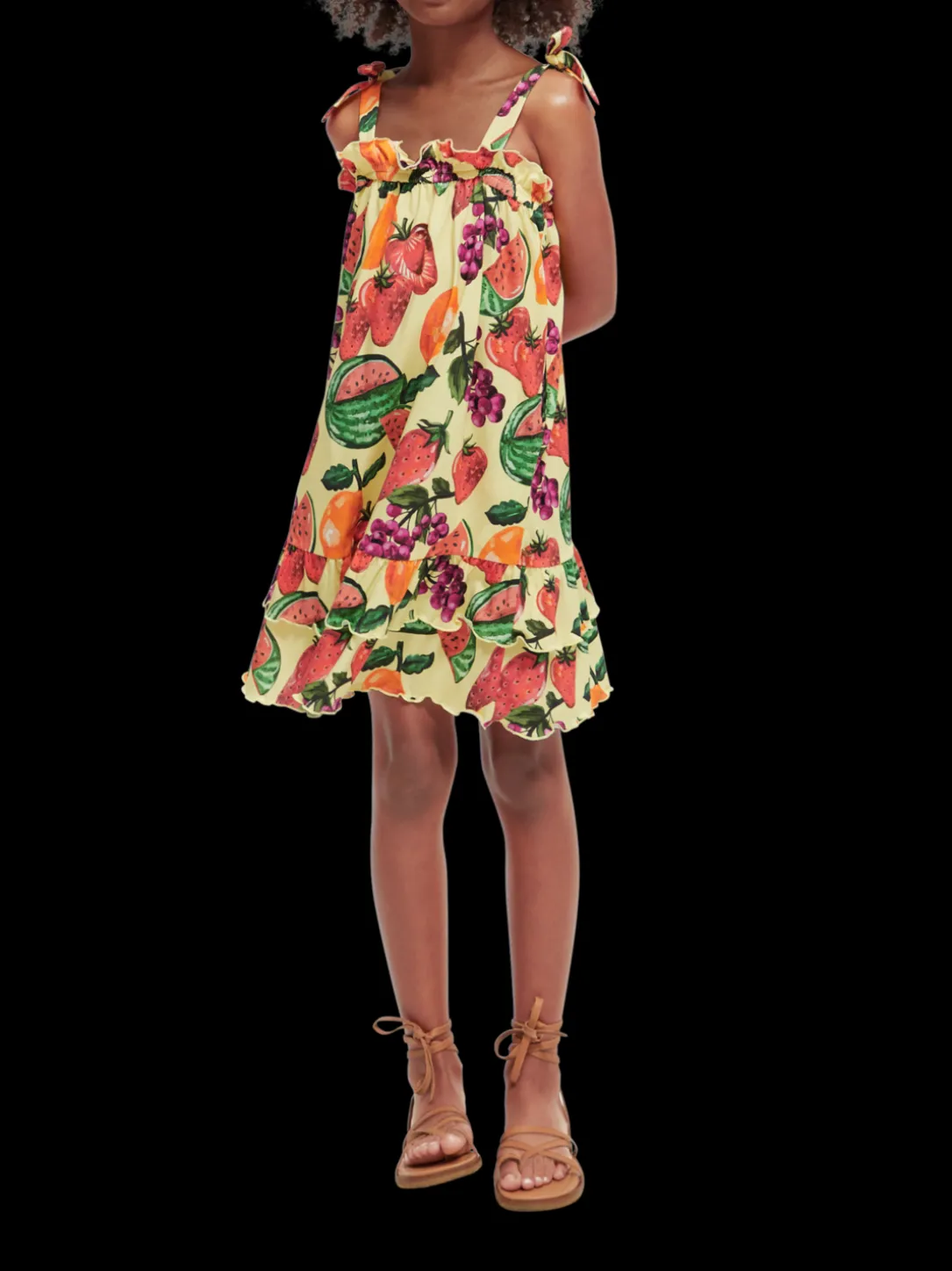Printed Mini Dress