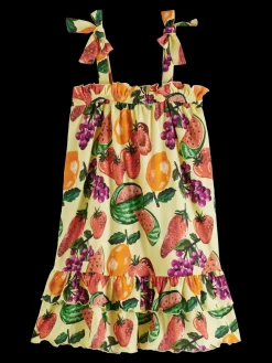 Printed Mini Dress