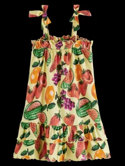 Printed Mini Dress