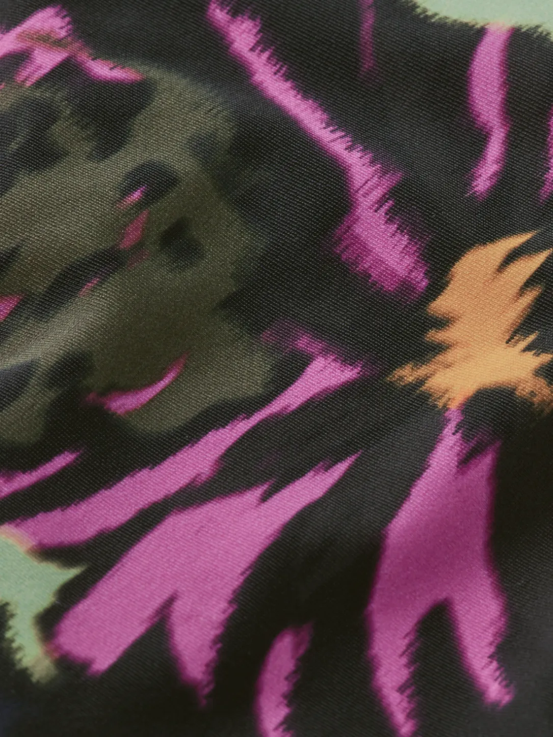 Printed Ruffled Bikini Bottom