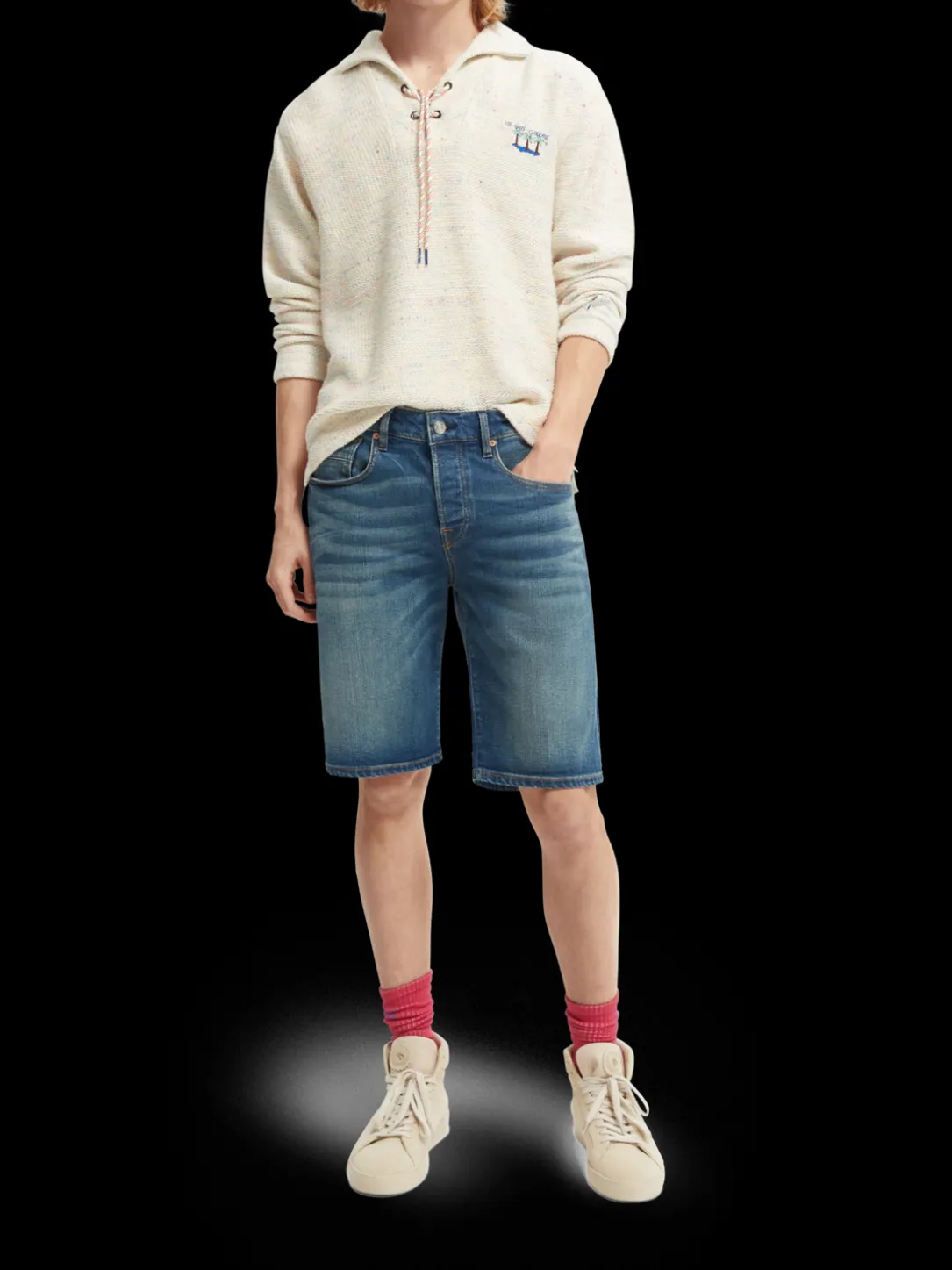 Ralston Denim Shorts — Maui Blue