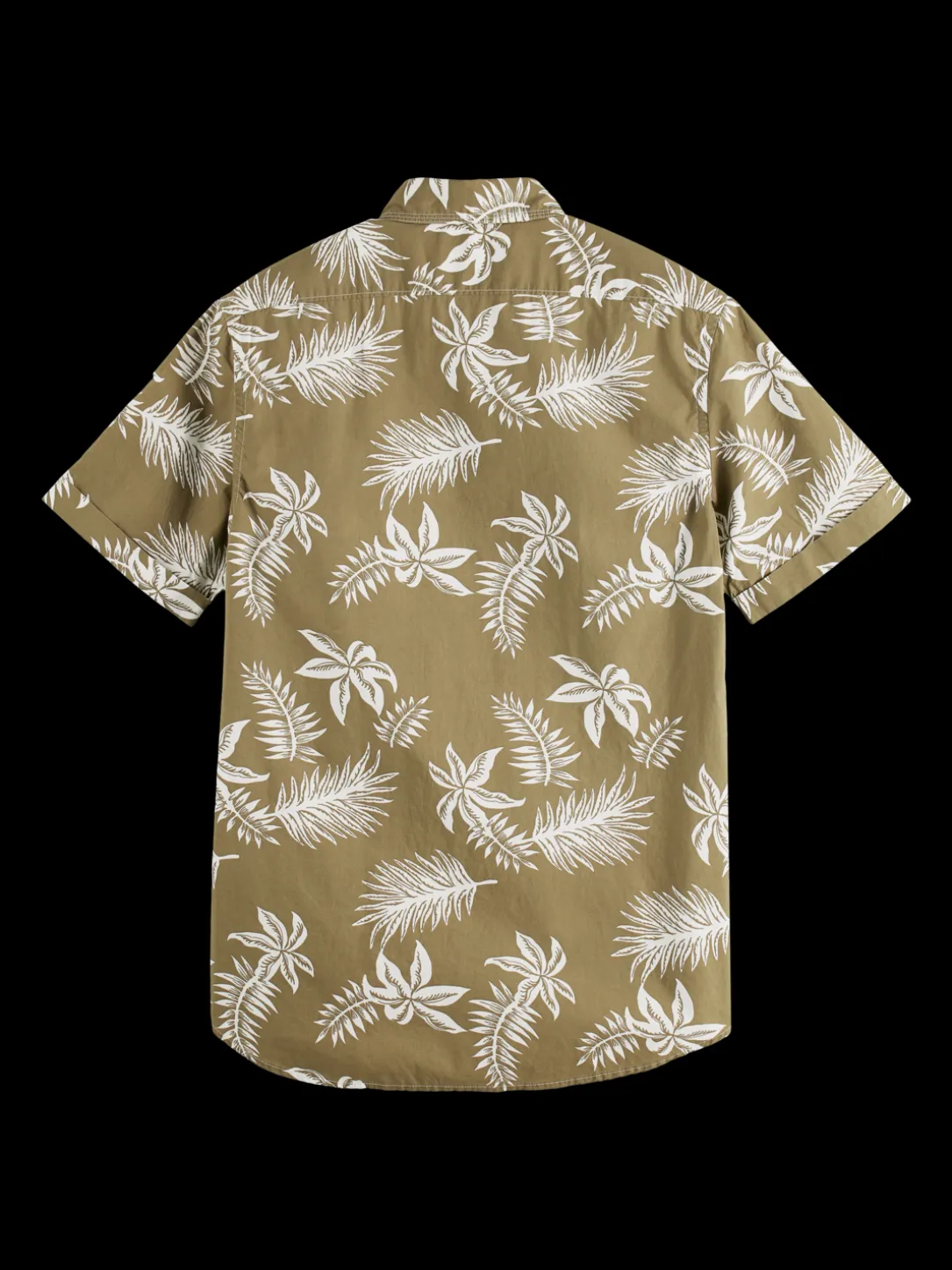 Regular Fit Printed Poplin Shirt