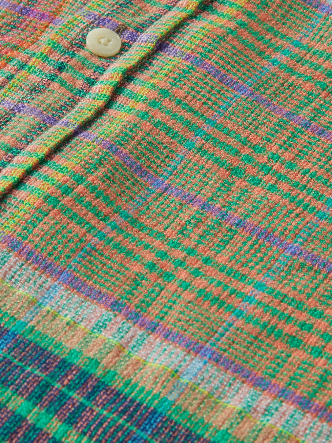 Regular-Fit Lightweight Checked Flannel Shirt