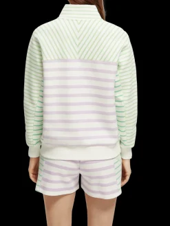 Relaxed Fit Half-Zip Sweatshirt
