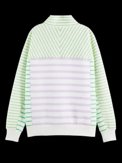 Relaxed Fit Half-Zip Sweatshirt
