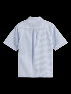 Relaxed Fit Pinstripe Printed Shirt