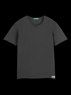 Relaxed Fit Raw Edge T-Shirt