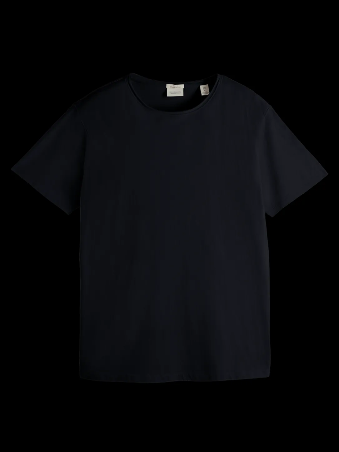 Relaxed Fit Raw-Edge Organic Cotton T-Shirt