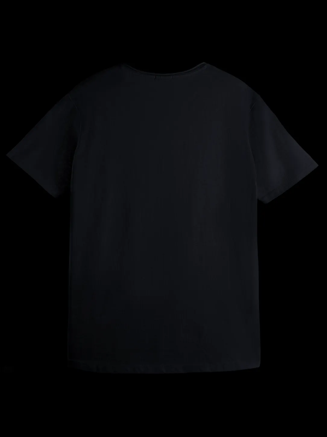 Relaxed Fit Raw-Edge Organic Cotton T-Shirt